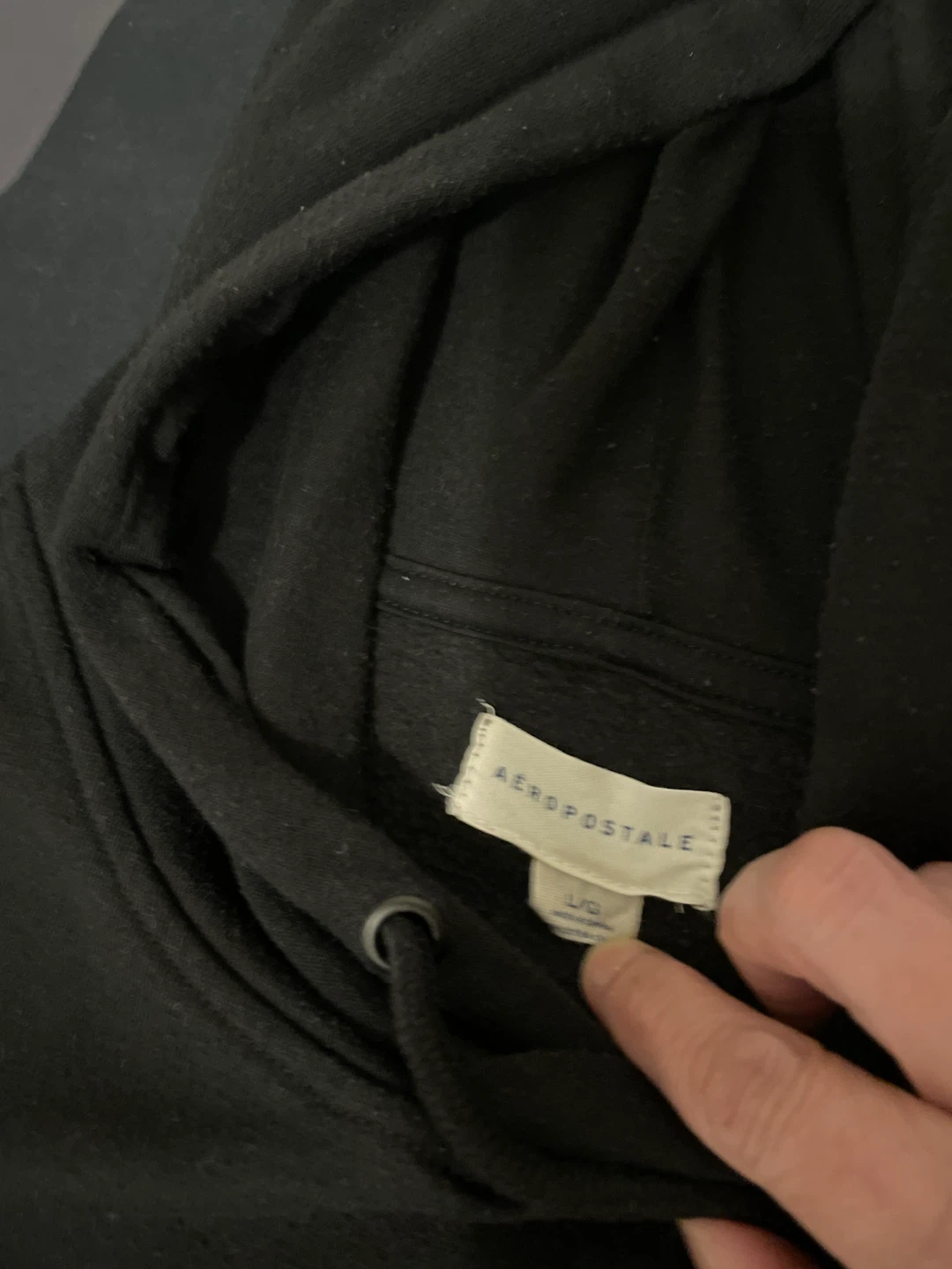 Aeropostale Black Hoodie - Size L - photo 3