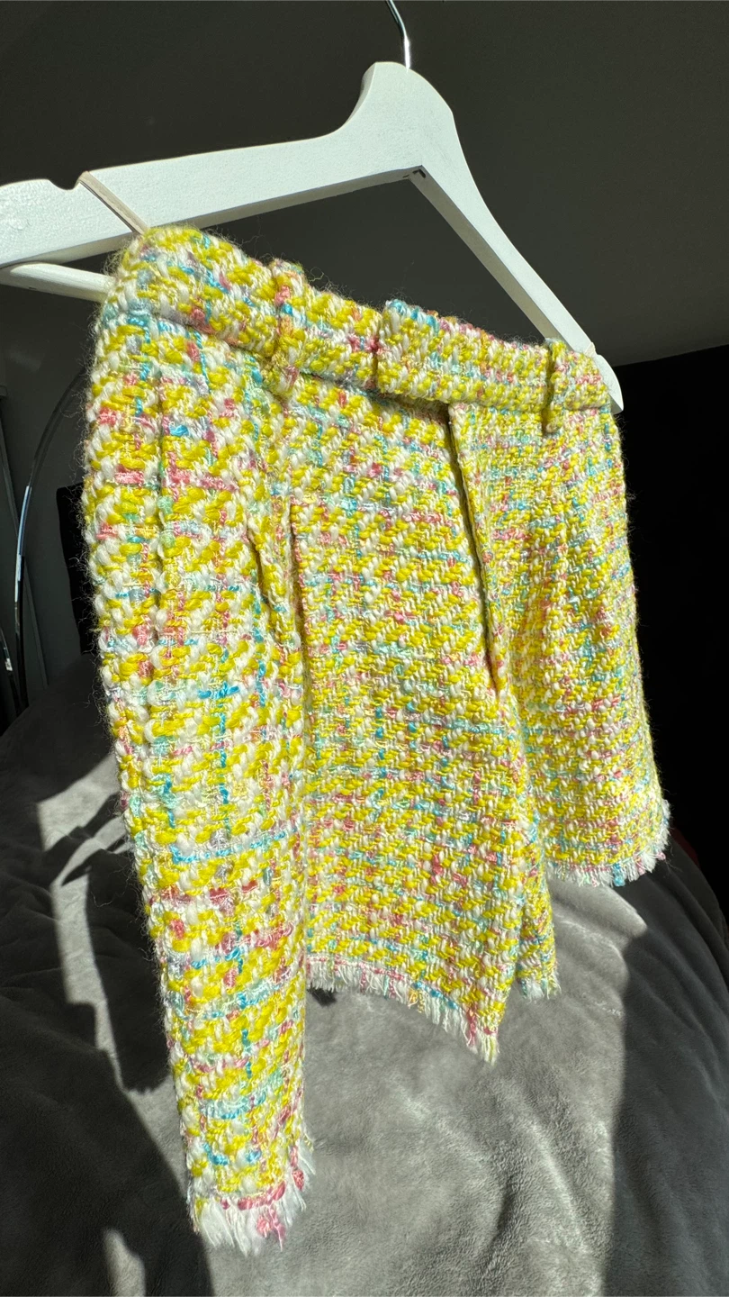 Authentic GUCCI Tweed Interlocking G Shorts - photo 3