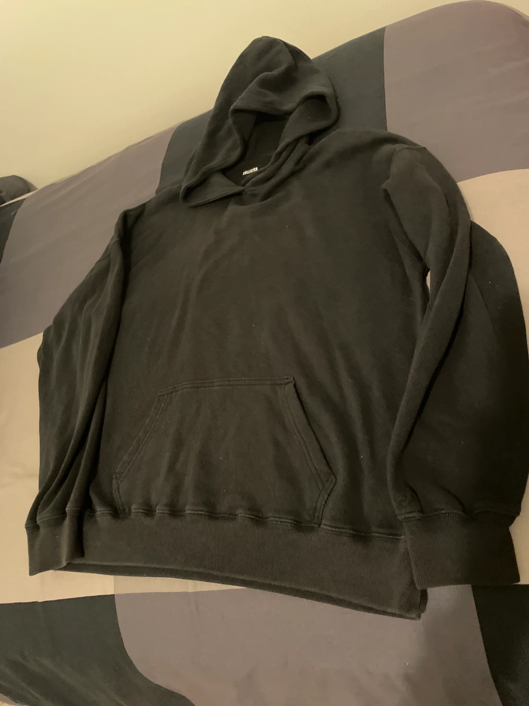 Hollister Black Hoodie - Size S