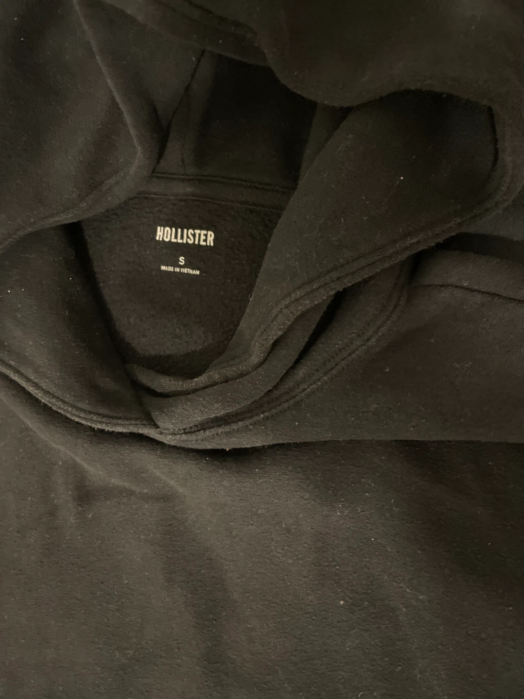Hollister Black Hoodie - Size S - photo 2