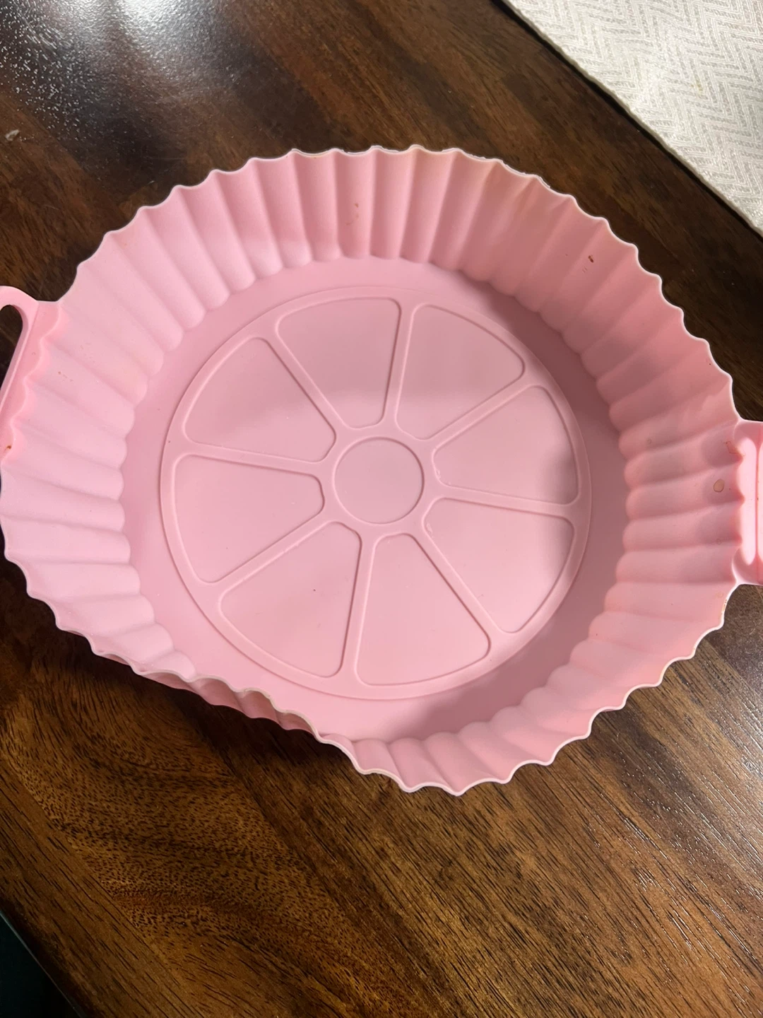 Pink Silicone Air Fryer Mat 🏆