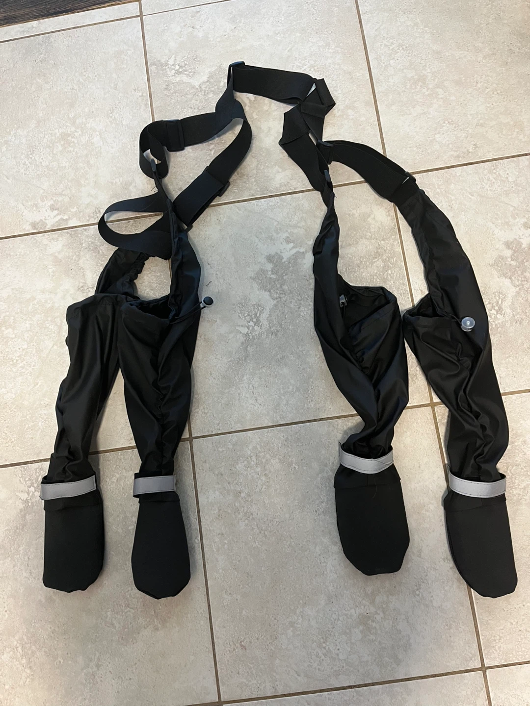 Black Dog Snow Pants with Boots