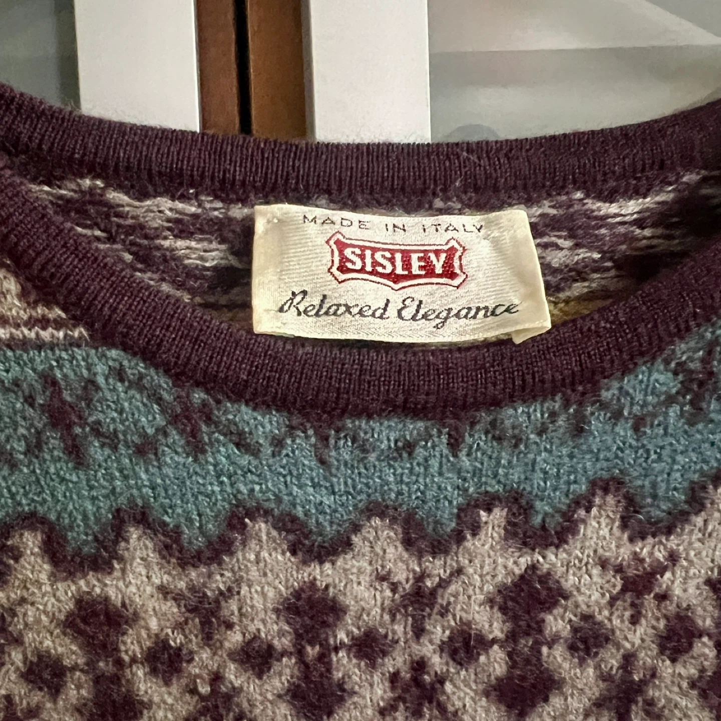 Sisley Relaxed Elegance Sweater - Made in Italy - photo 2