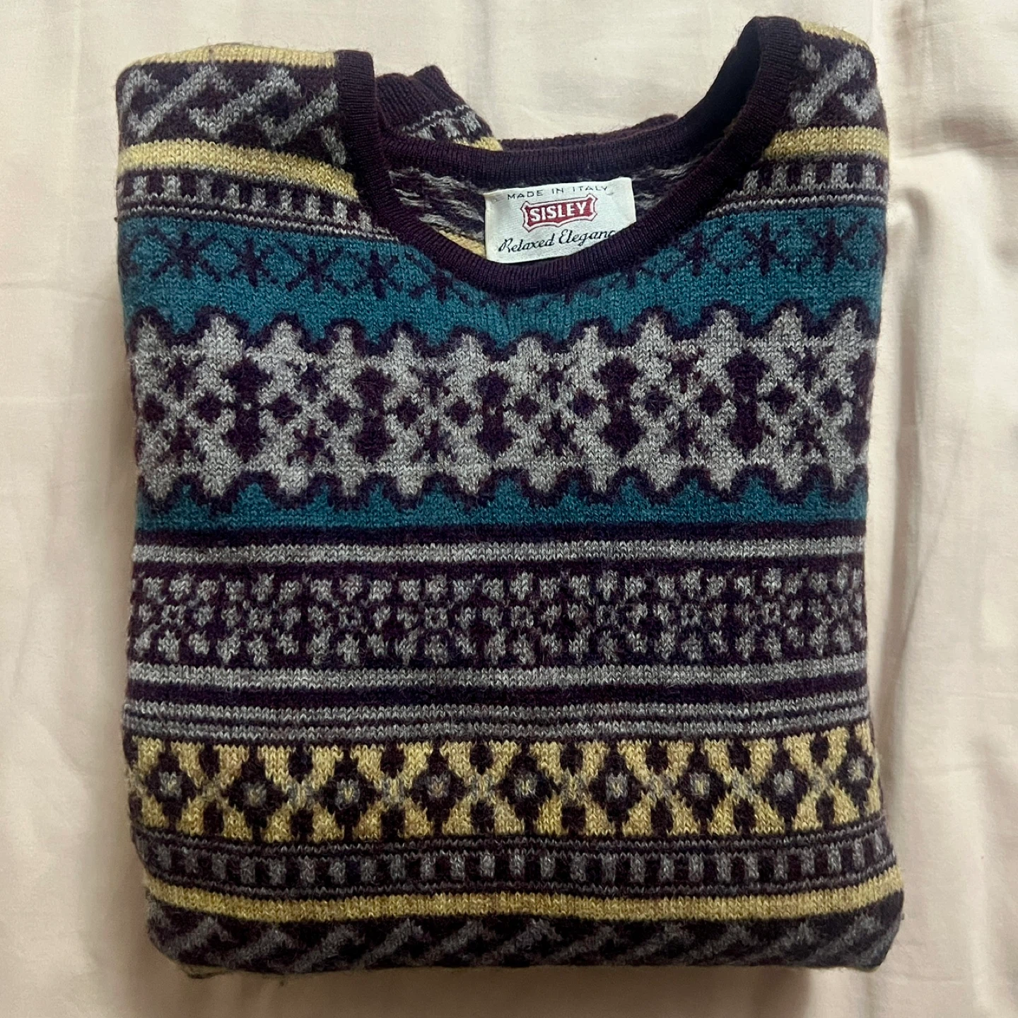 Sisley Relaxed Elegance Sweater - Made in Italy - photo 3