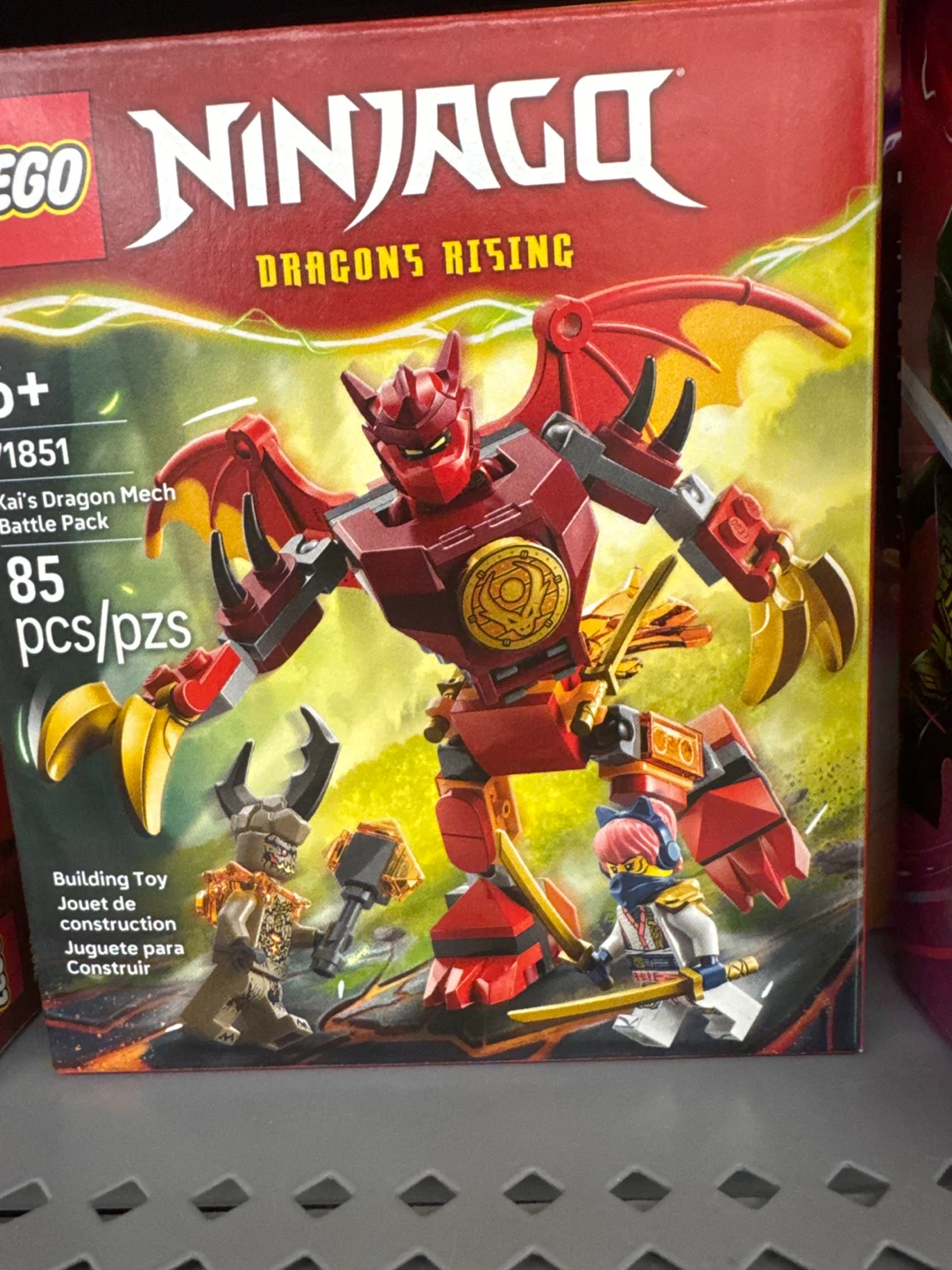 LEGO Ninjago Kai's Dragon Mech Battle Pack 71851 - photo 2