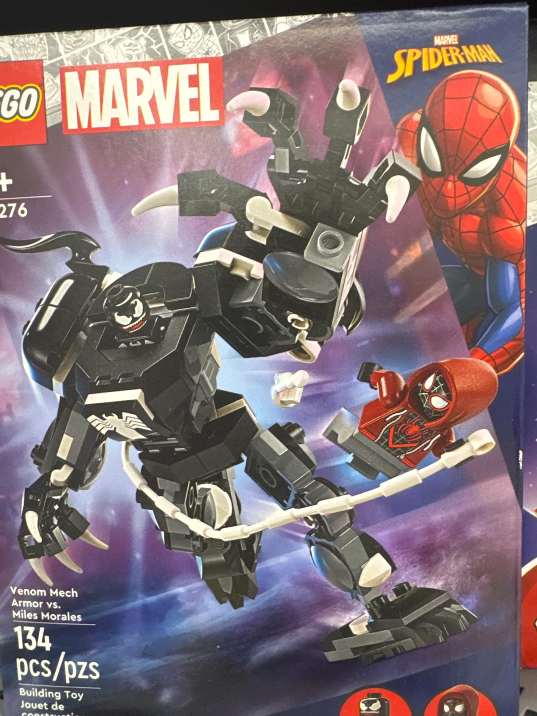 LEGO Marvel Spider-Man Venom Mech Armor vs. Miles Morales 76248