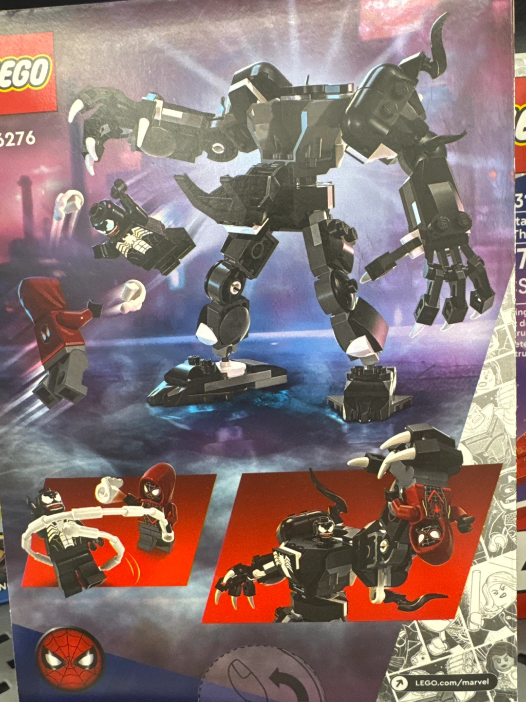 LEGO Marvel Spider-Man Venom Mech Armor vs. Miles Morales 76248 - photo 2