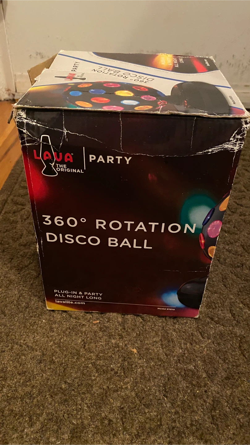 Lava The Original 360° Rotation Disco Ball - photo 2
