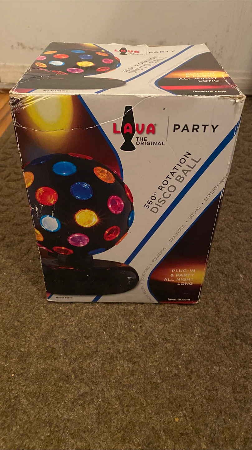 Lava The Original 360° Rotation Disco Ball