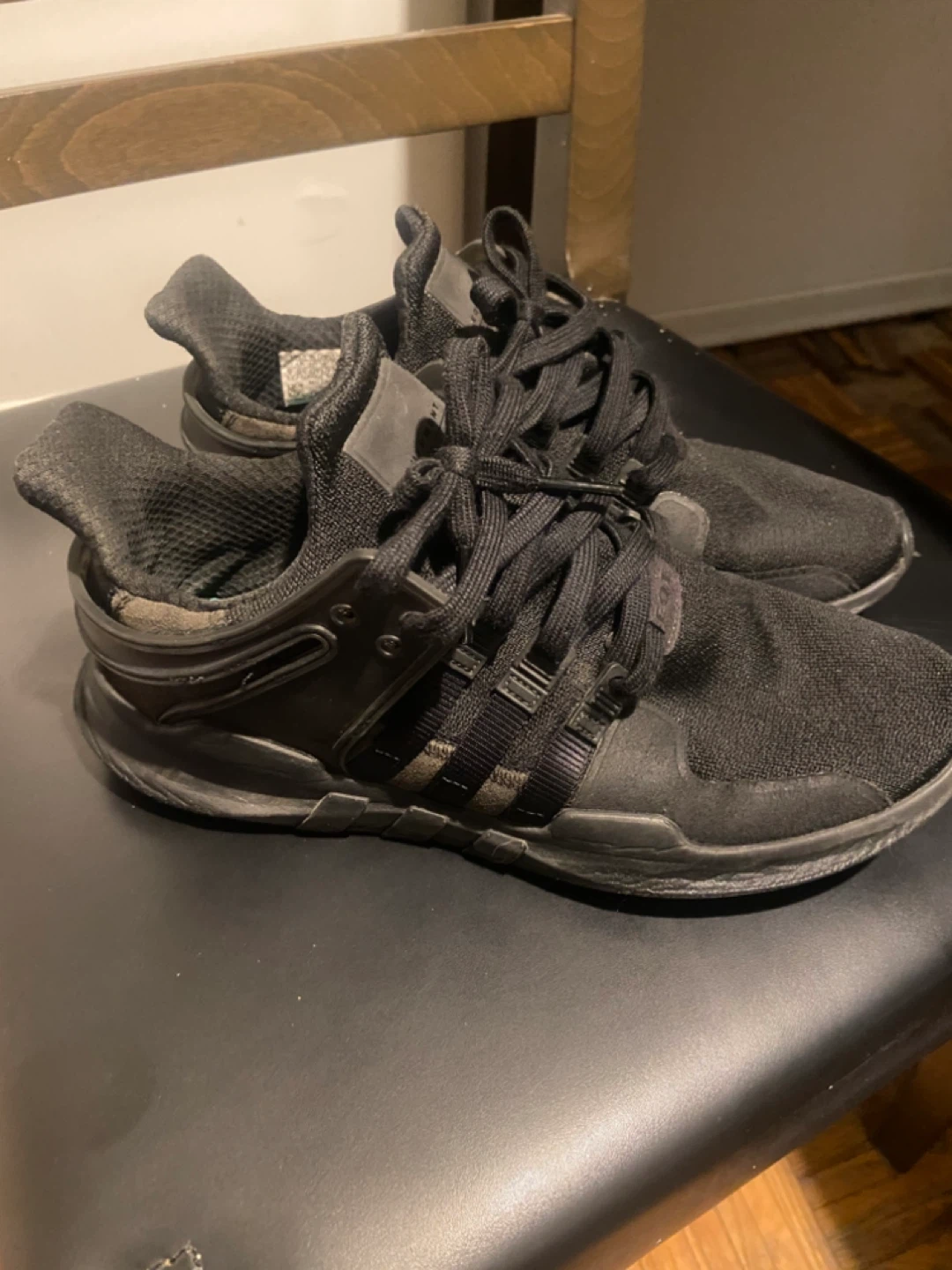 Adidas EQT Running Shoes - Black