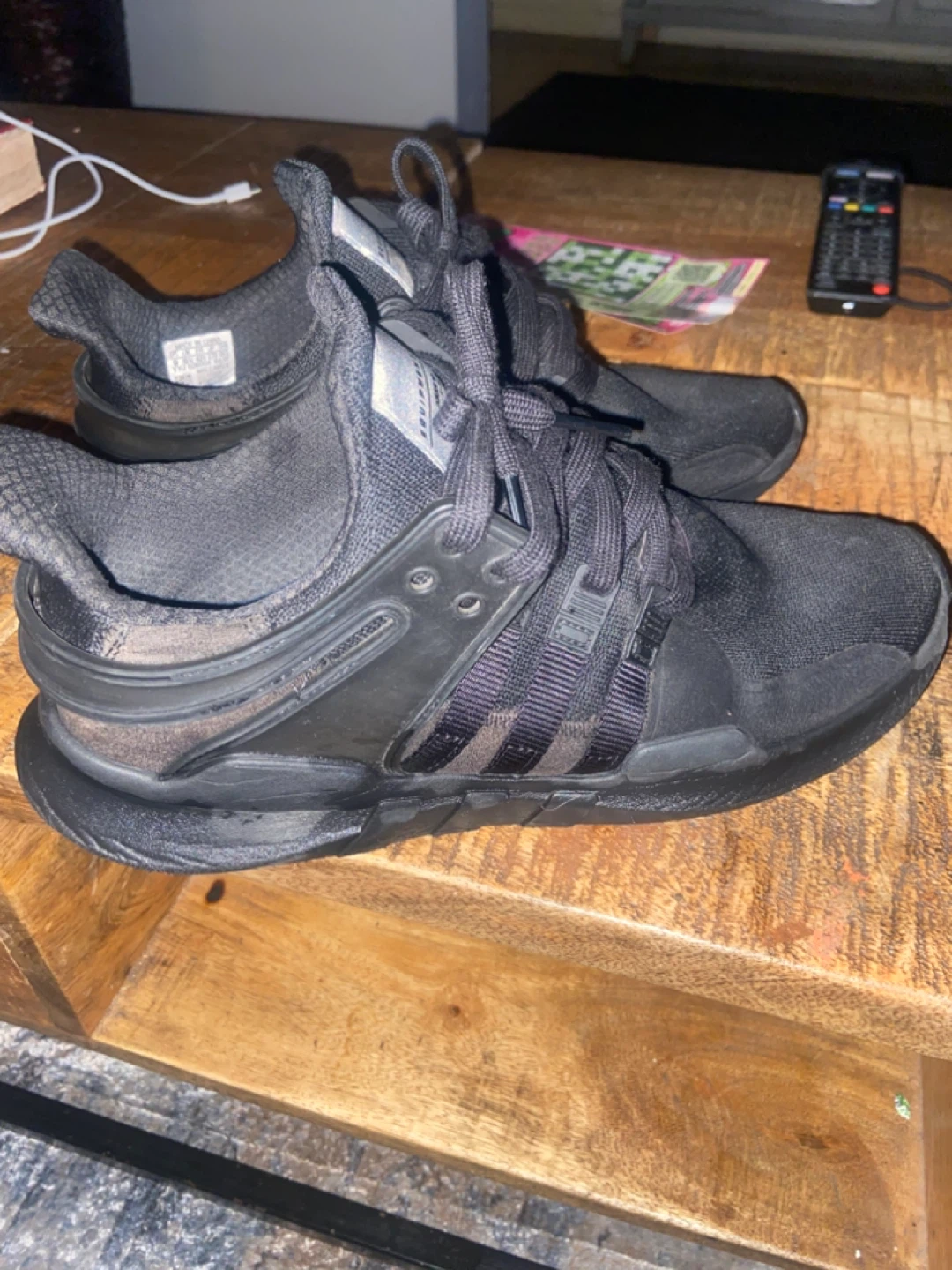 Adidas EQT Running Shoes - Black - photo 2
