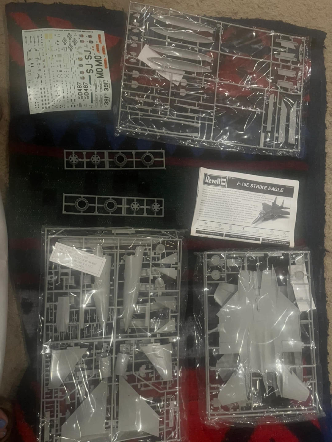 Revell F-15E Strike Eagle Model Kit - photo 2