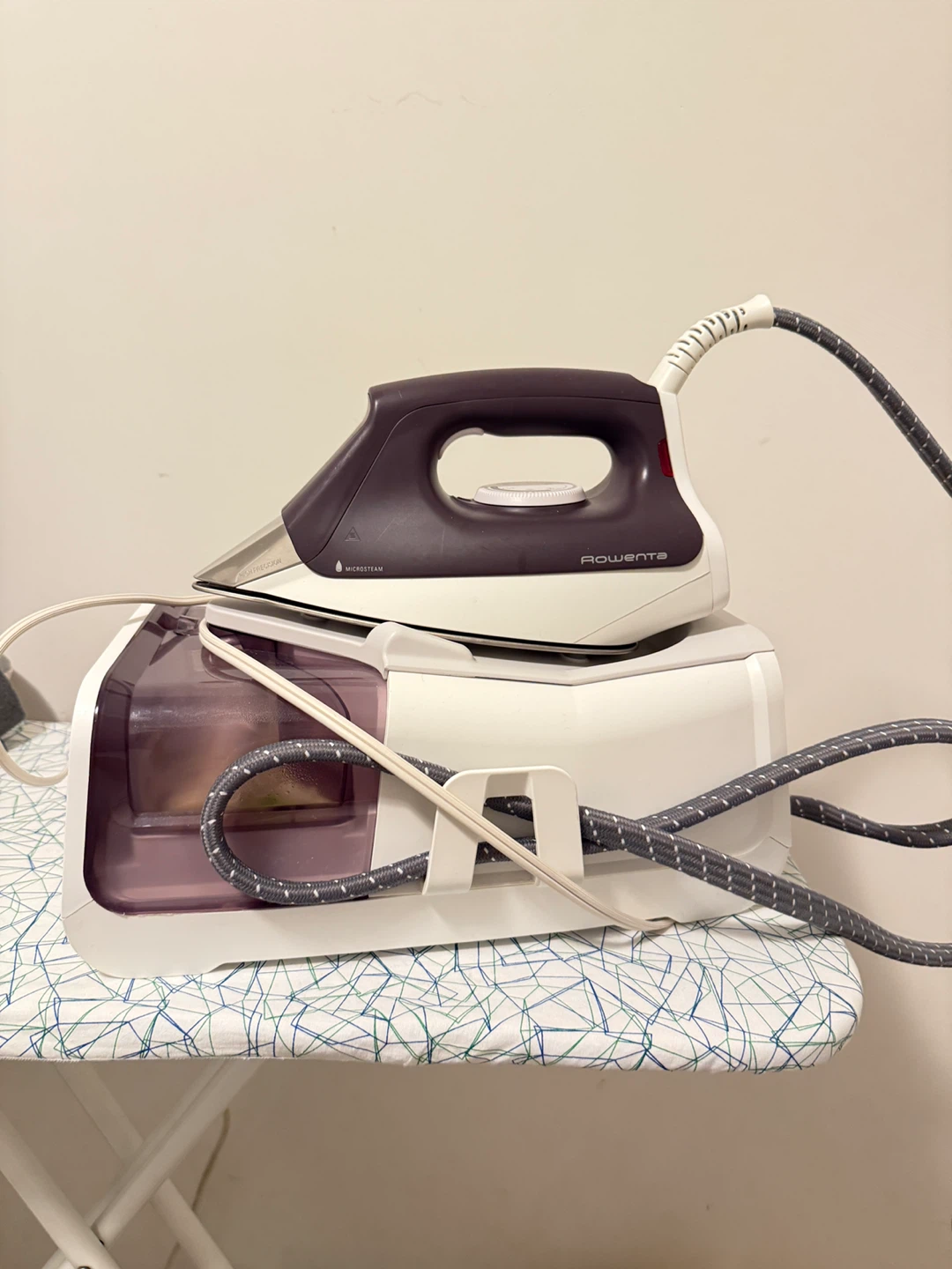 Rowenta Steam Iron and board