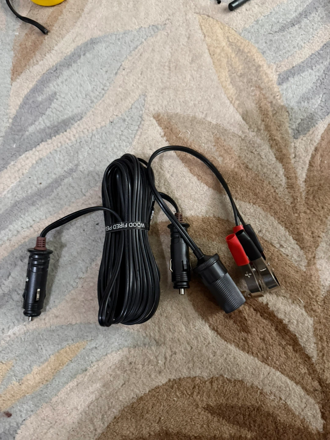 Alligator Clip to Car Cigarette Lighter Plug – BENACES 1ft