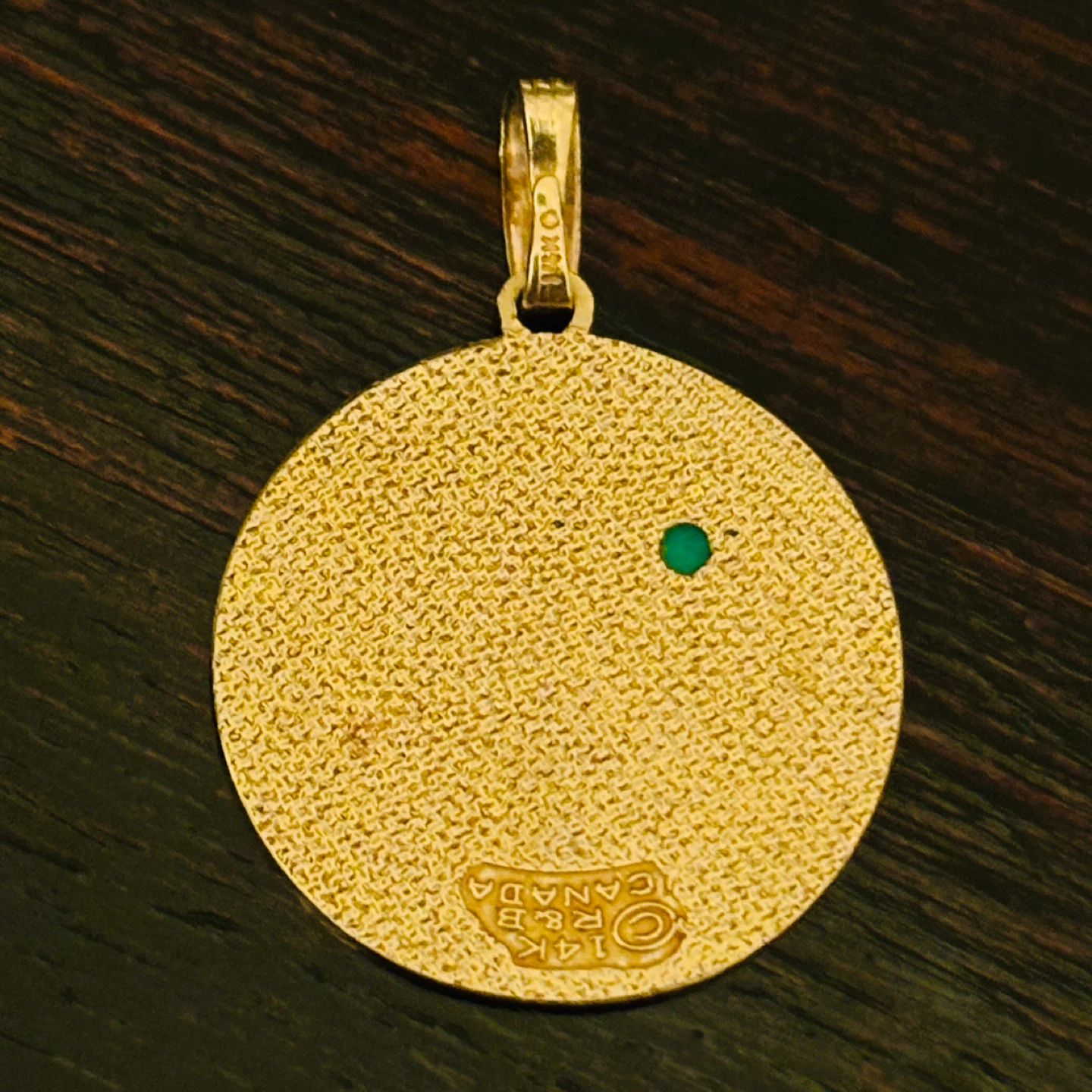 14K Gold Aquarius Zodiac Pendant by Roberts & Belk R&B - photo 2