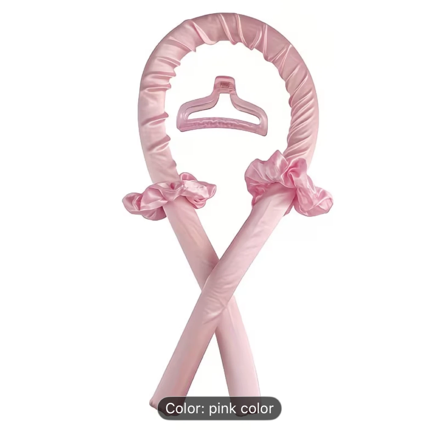 Pink Heatless Hair Curlers 🏆 - photo 2