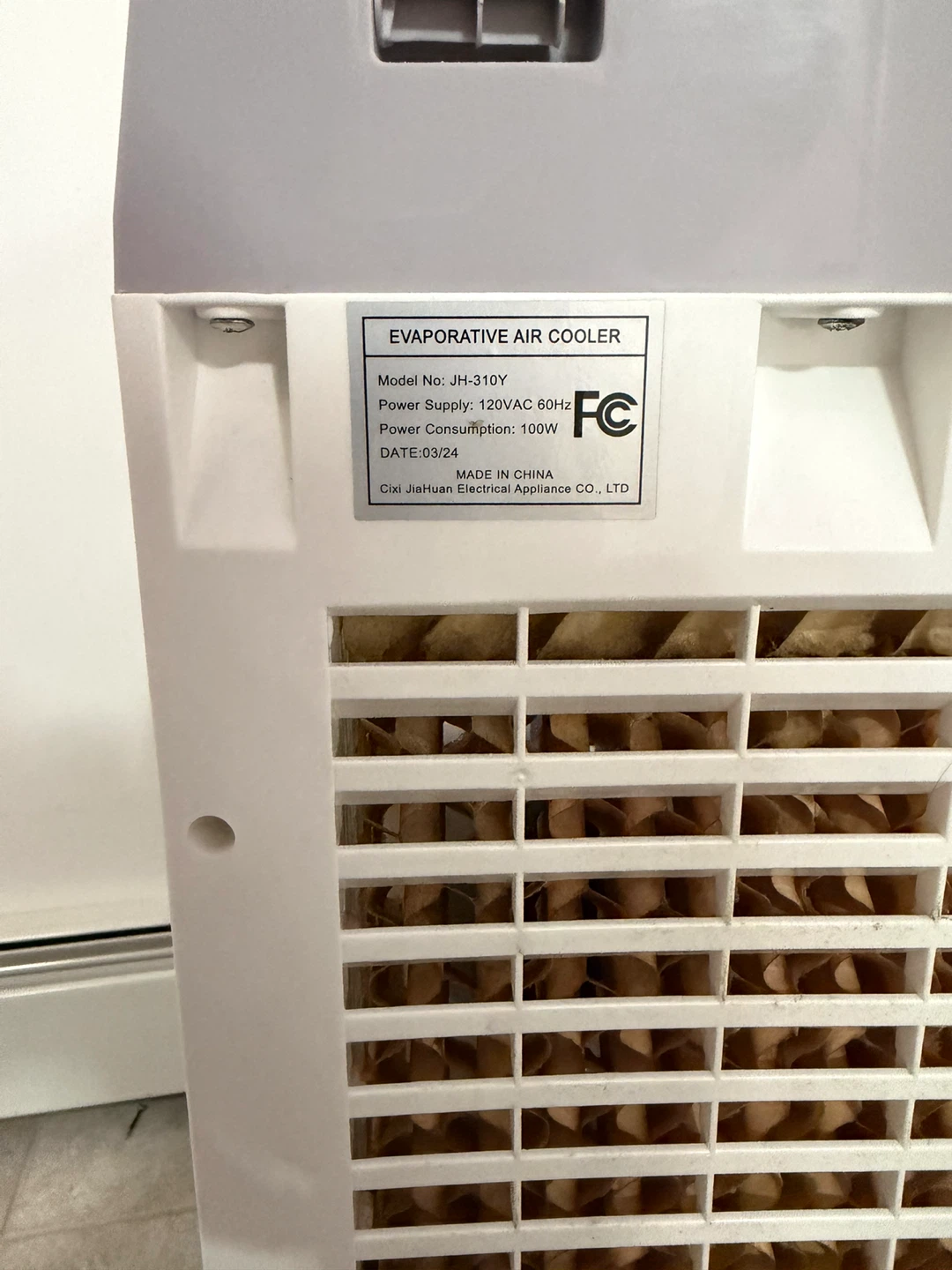 Evaporative Air Cooler JH-310Y - photo 2