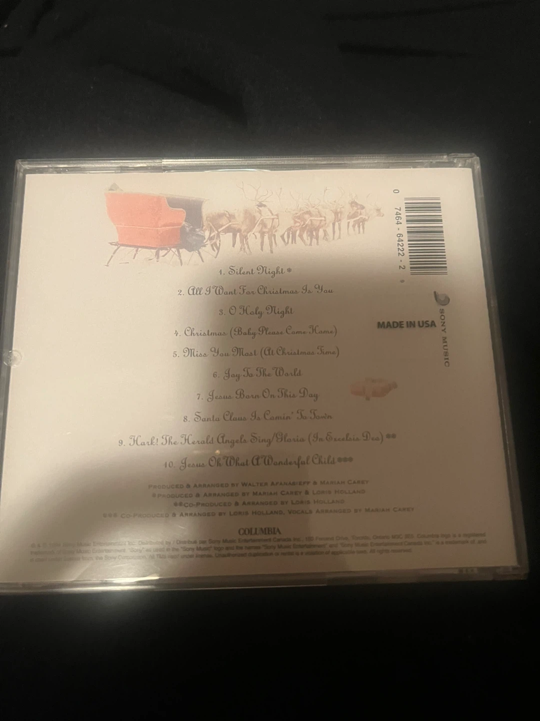 Mariah Carey Merry Christmas CD - photo 2