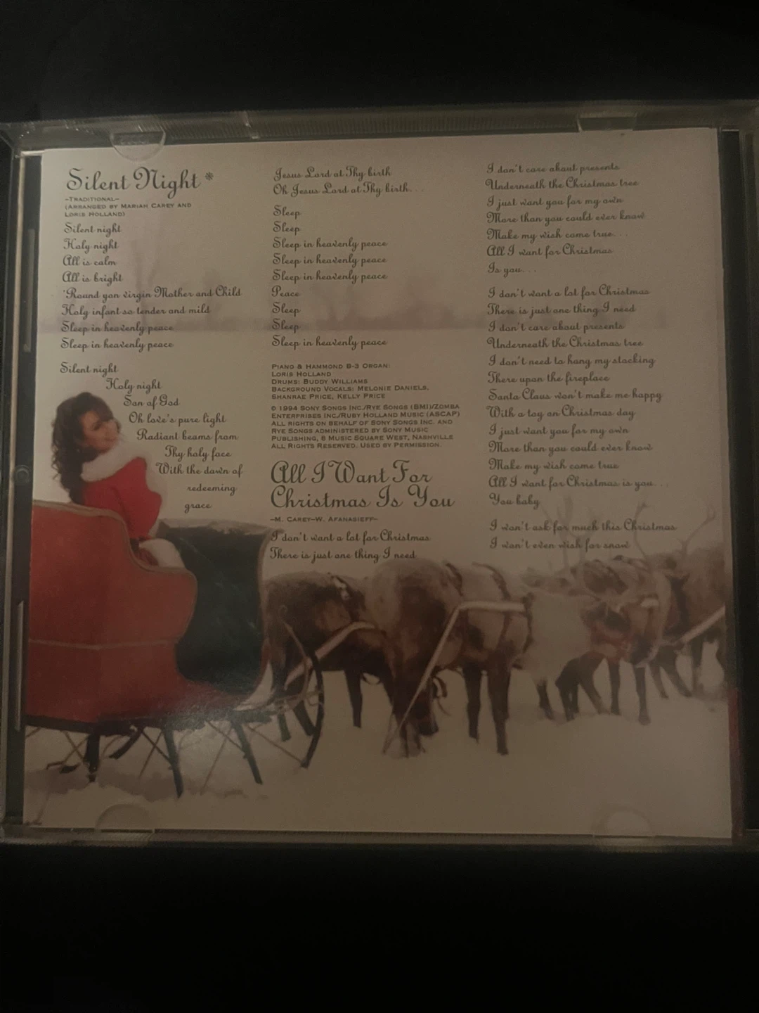 Mariah Carey Merry Christmas CD - photo 5
