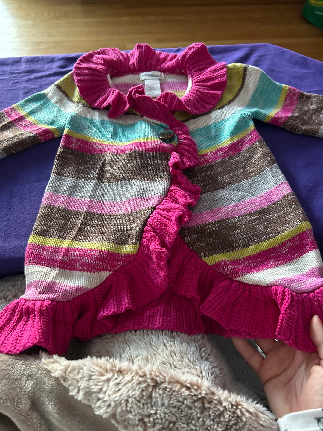 Genuine Kids from OshKosh Striped Sweater - Size 3T