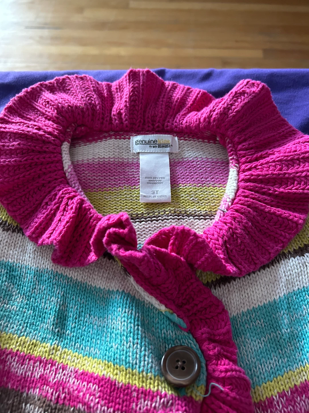 Genuine Kids from OshKosh Striped Sweater - Size 3T - photo 2