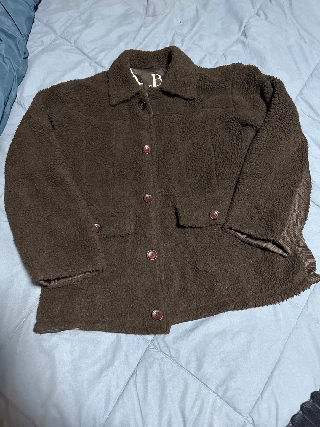 Black Fuzzy Jacket