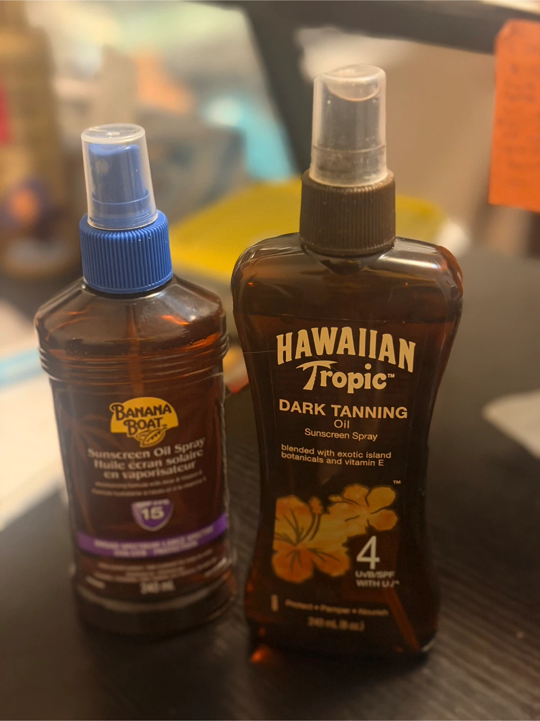 Hawaiian Tropic Dark Tanning Oil Sunscreen Spray