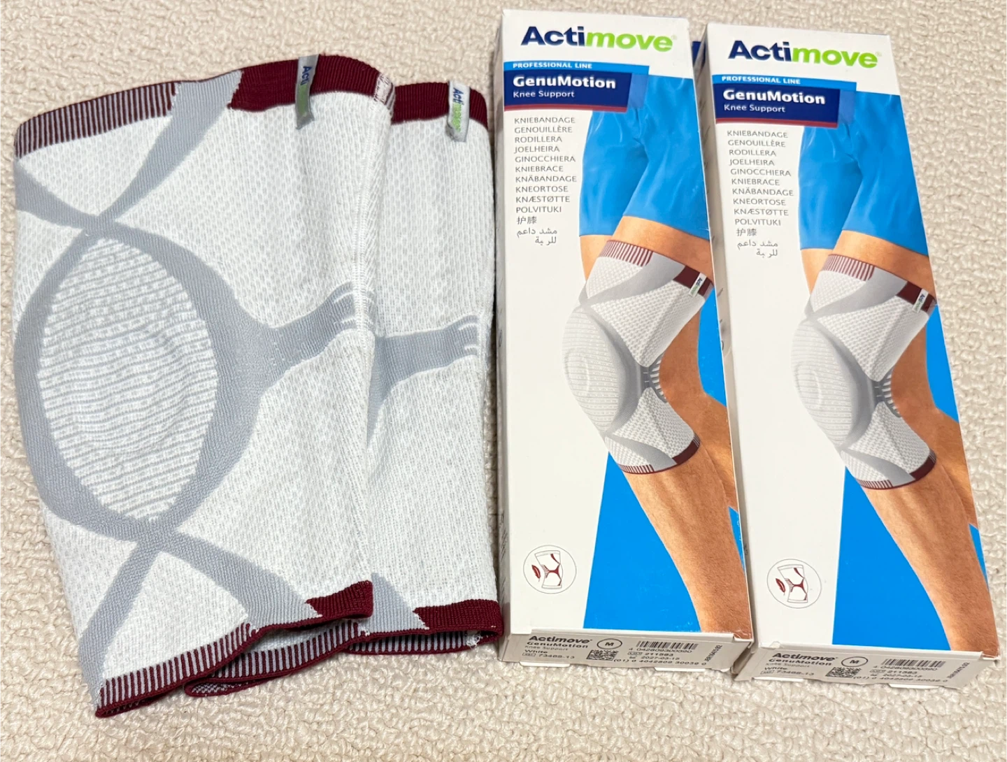 Actimove GenuMotion Knee Brace - Size M (set of 2)