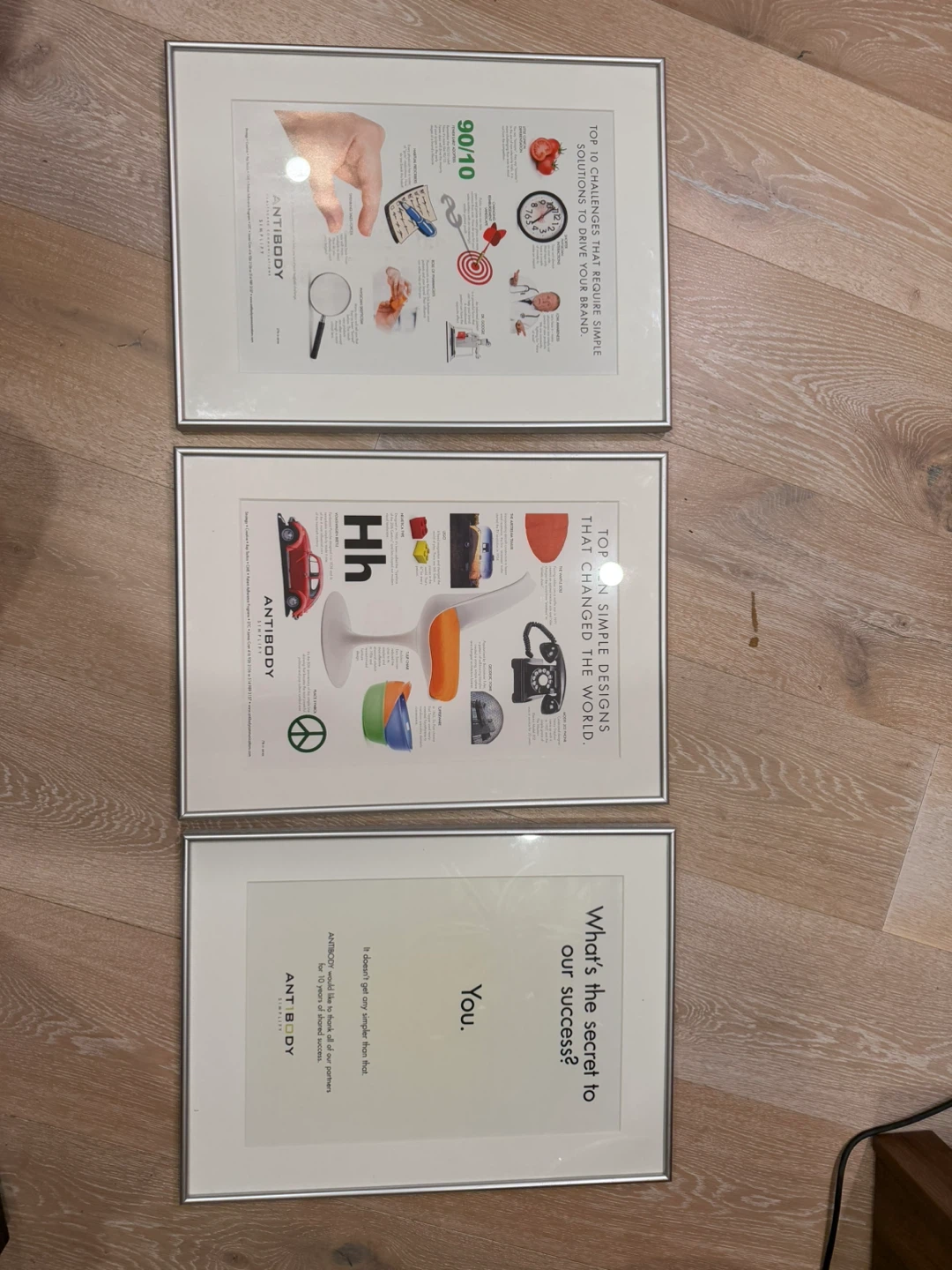 Antibody Healthcare Communications Framed Ads