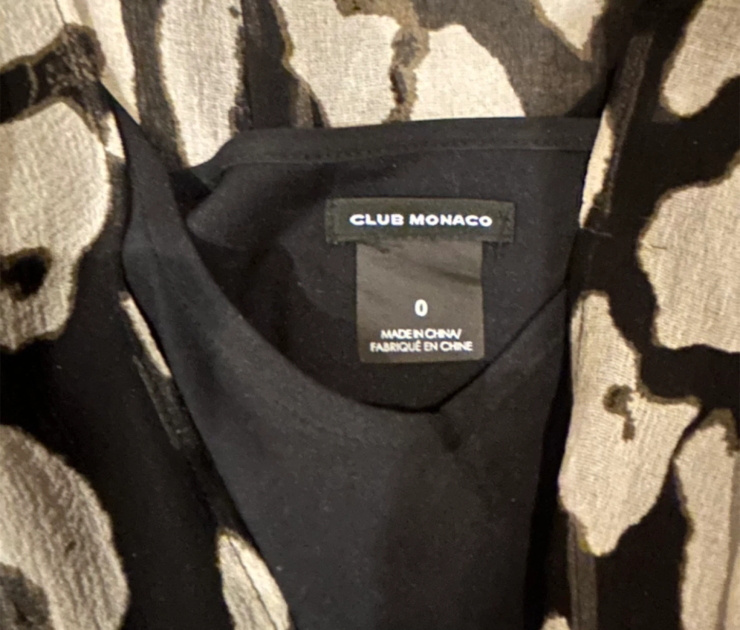 Club Monaco Print Dress Size 0 🏆 - photo 3