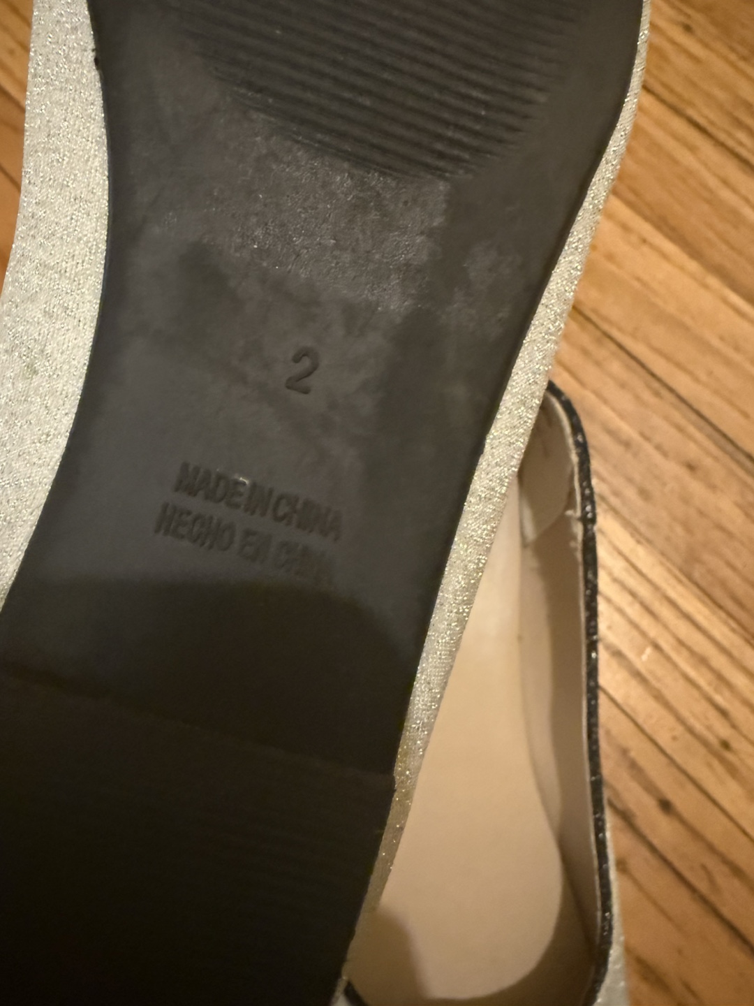 GAP Kids Glitter Ballet Flats - Size 2 - photo 3