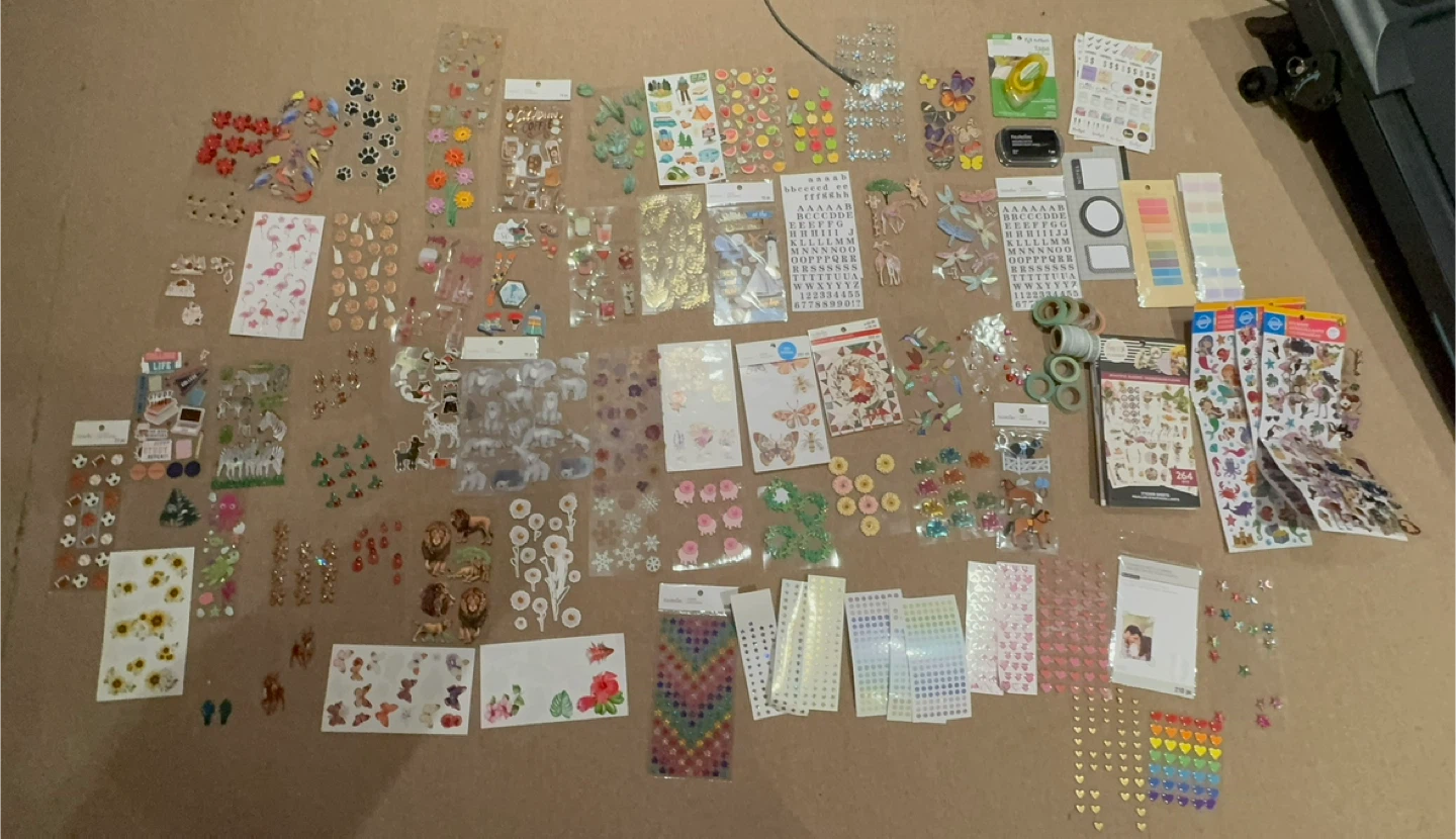 Assorted Scrapbooking & Crafting Supplies - photo 2
