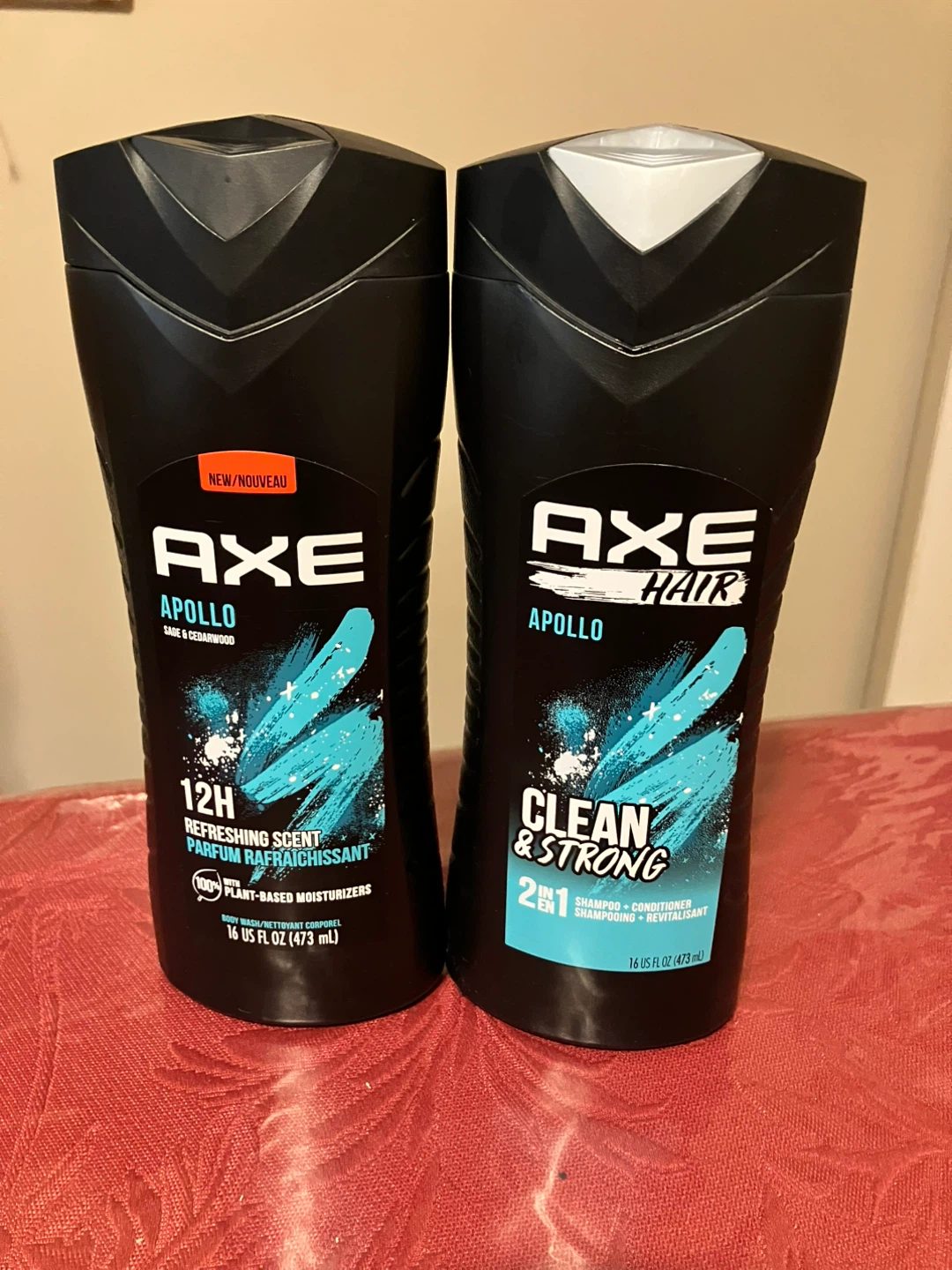 AXE Apollo Body Wash & Hair Shampoo/Conditioner Set