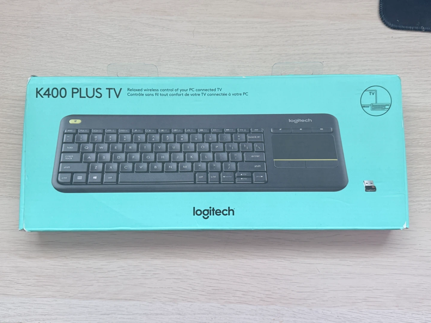 Logitech K400 PLUS TV Wireless Touch Keyboard 🏆