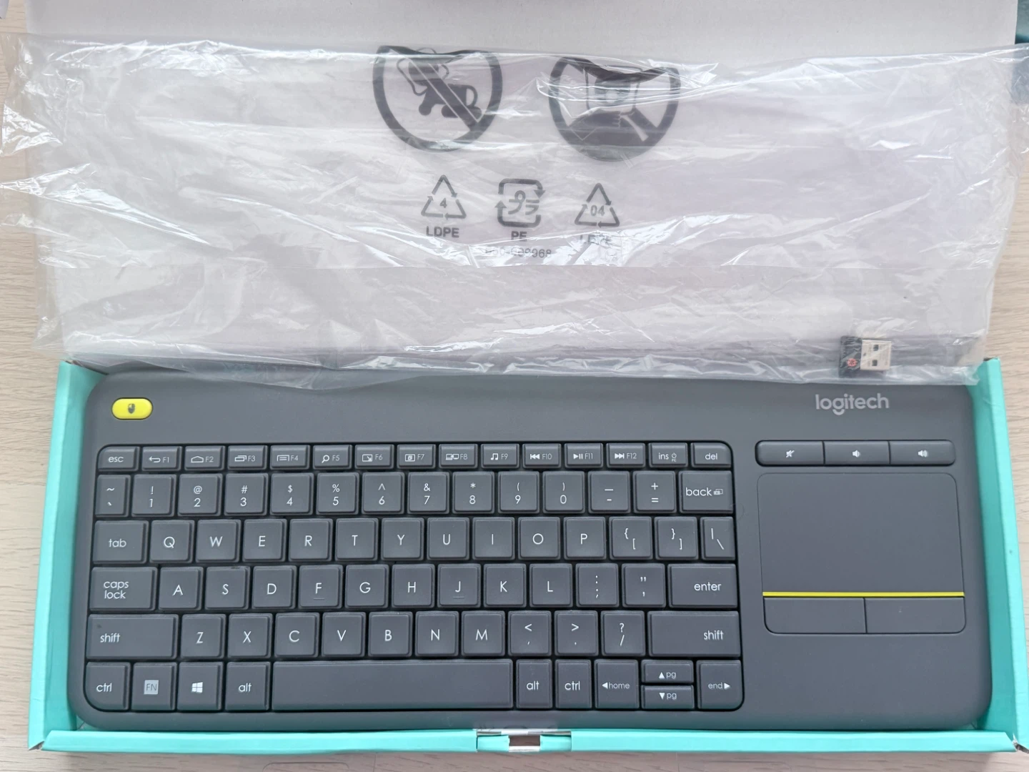 Logitech K400 PLUS TV Wireless Touch Keyboard 🏆 - photo 2