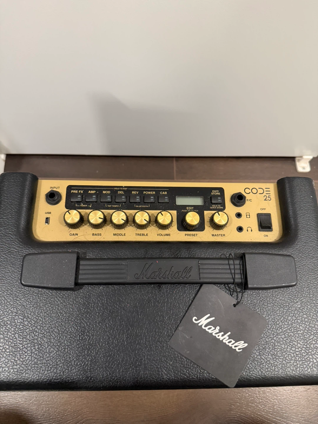 Marshall CODE 25 Digital Combo Amp + Bonus Guitar Cable - photo 2