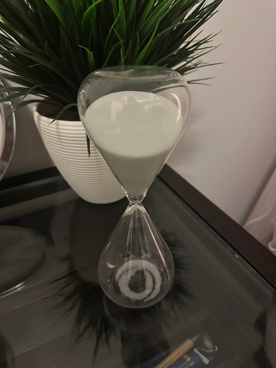 Glass Hourglass Timer - photo 2
