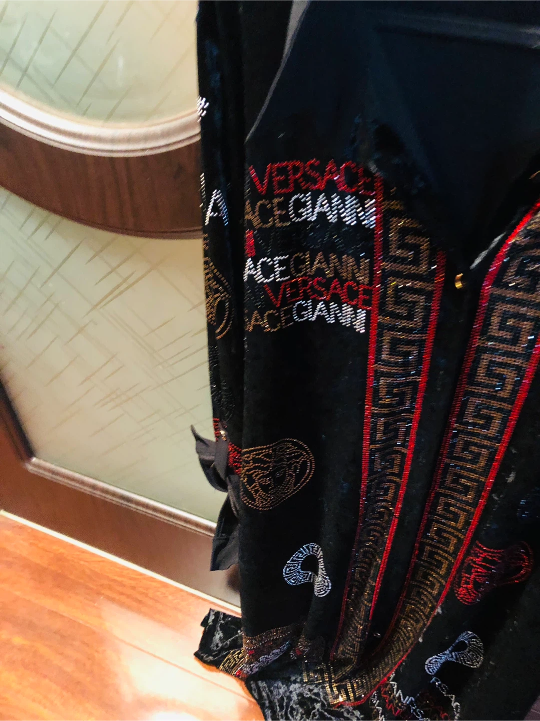 Versace velvet cardigan L - photo 4
