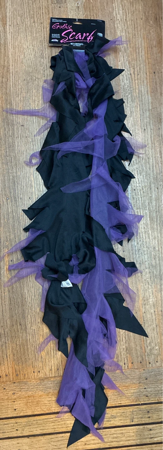 🏆New Fun World Gothic Scarf - 72in