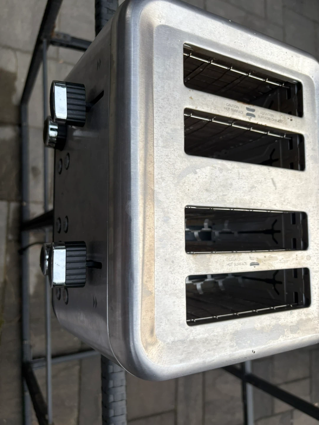 4-Slice Stainless Steel Toaster