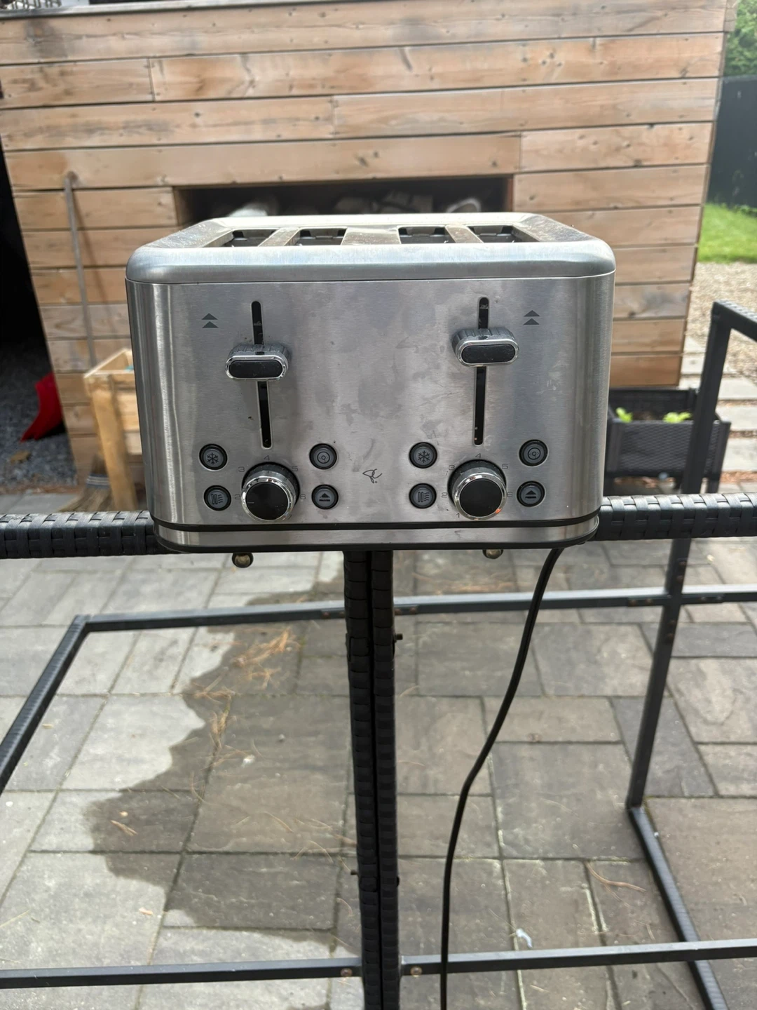 4-Slice Stainless Steel Toaster - photo 2