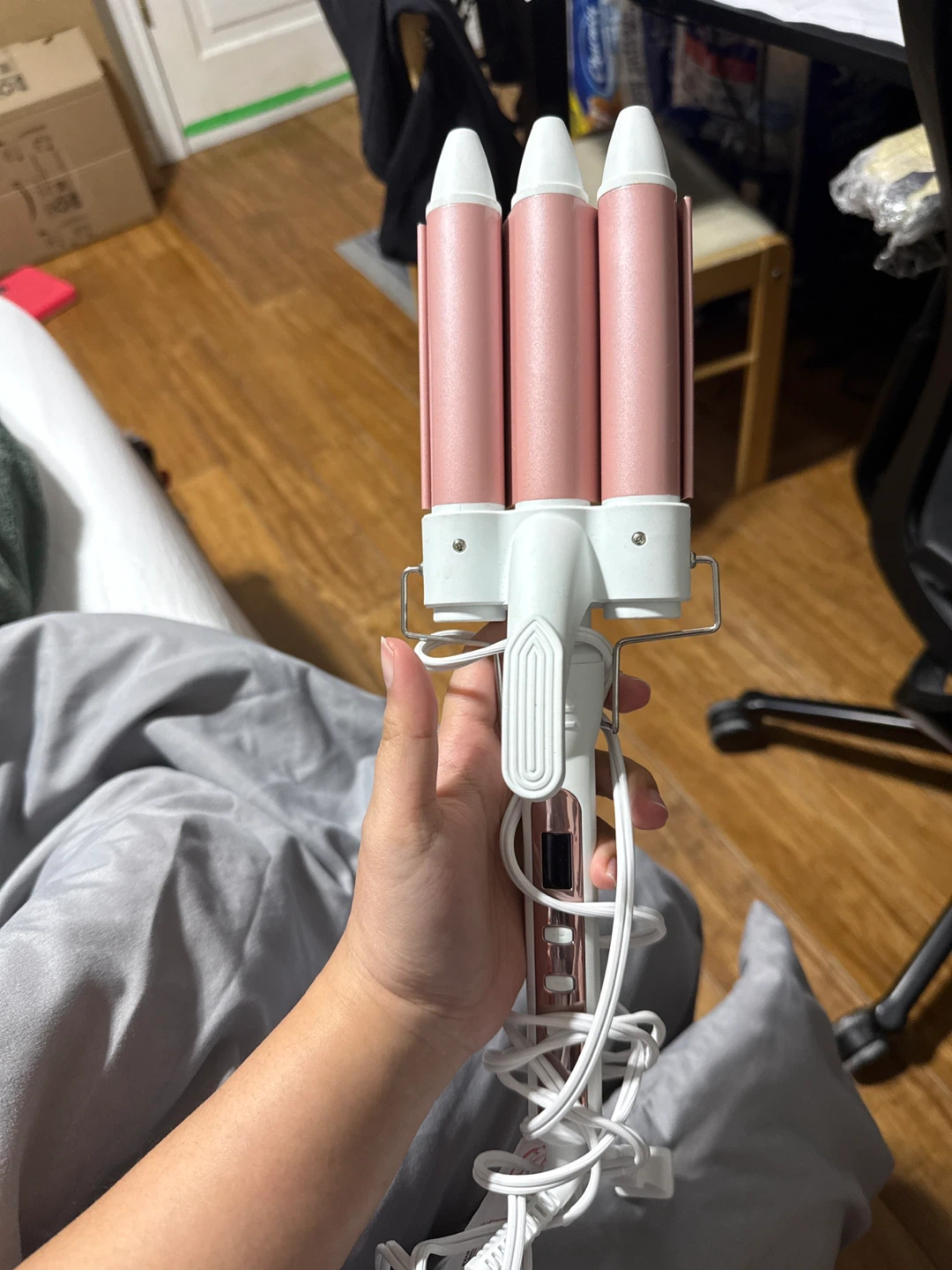 Triple Barrel Waver curler
