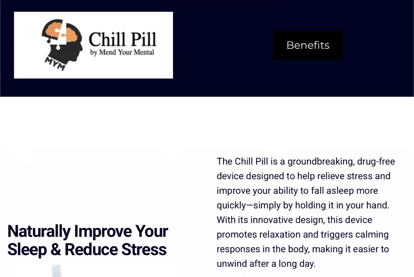 MYM The Chill Pill Sleep Aid Device - photo 4