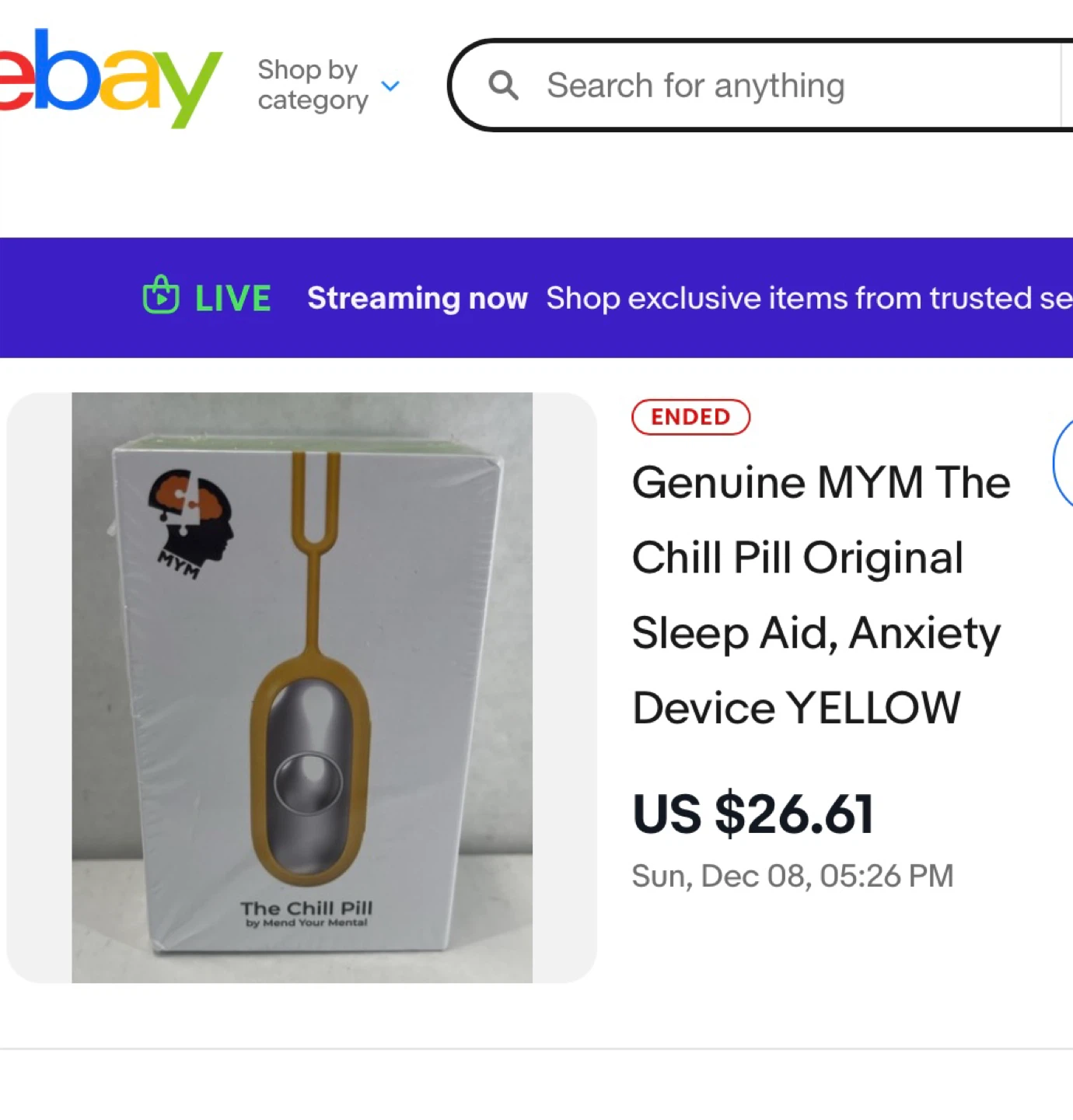 MYM The Chill Pill Sleep Aid Device - photo 5