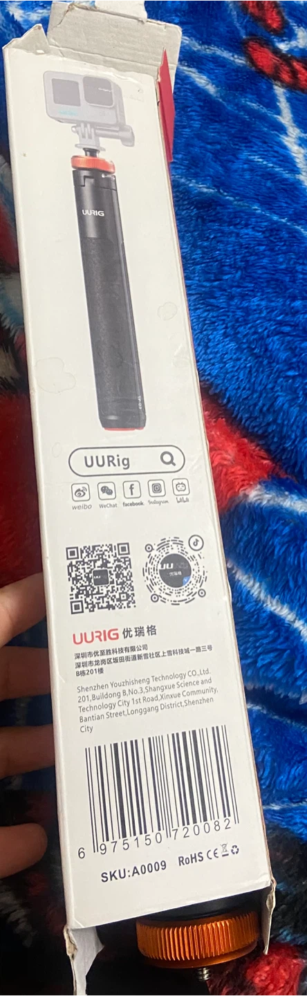 🏆UURIG TP-03 Tripod Hand Grip for Sports Cameras - photo 2