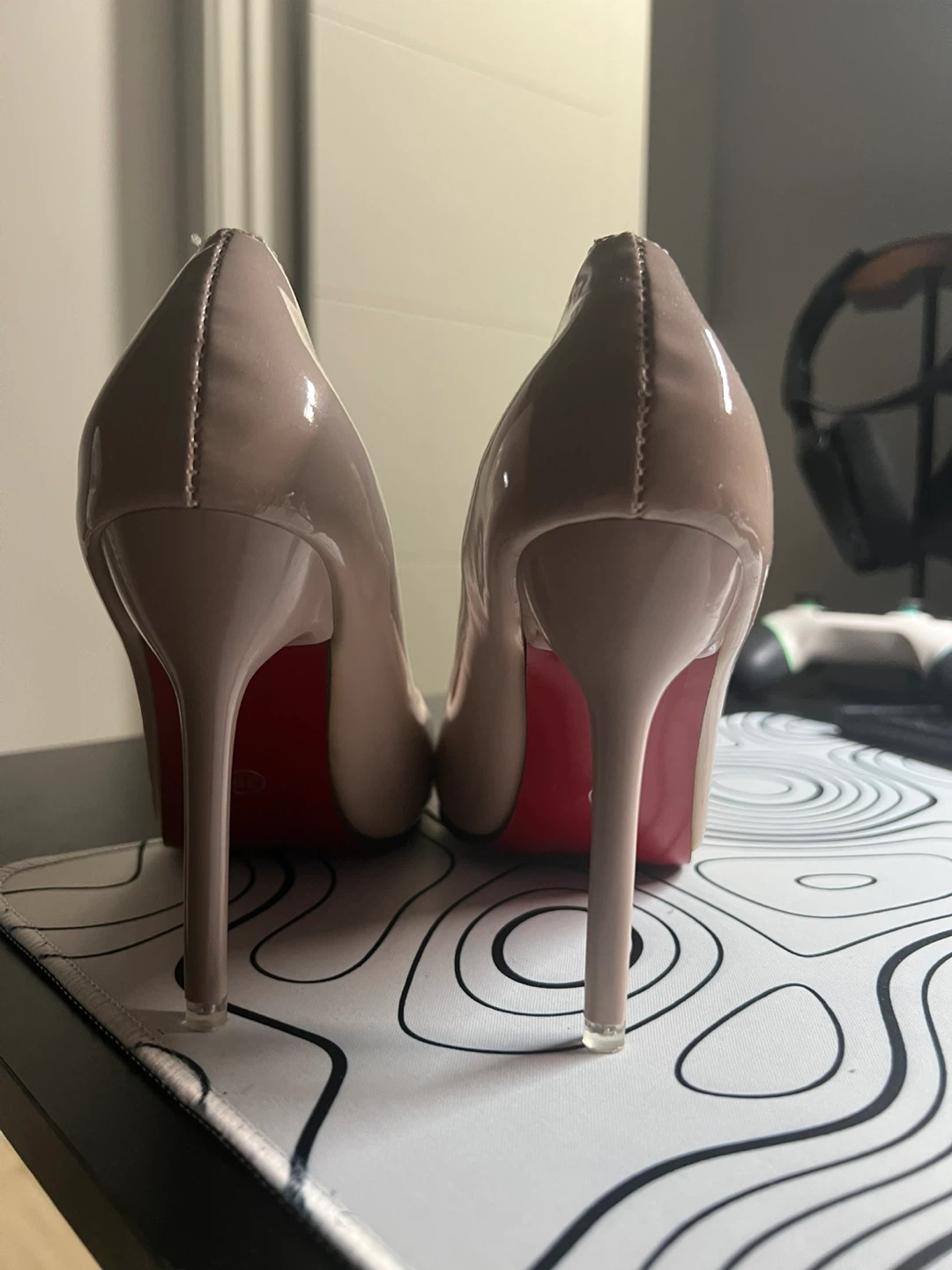 Patent Nude High Heels 🏆 - photo 2