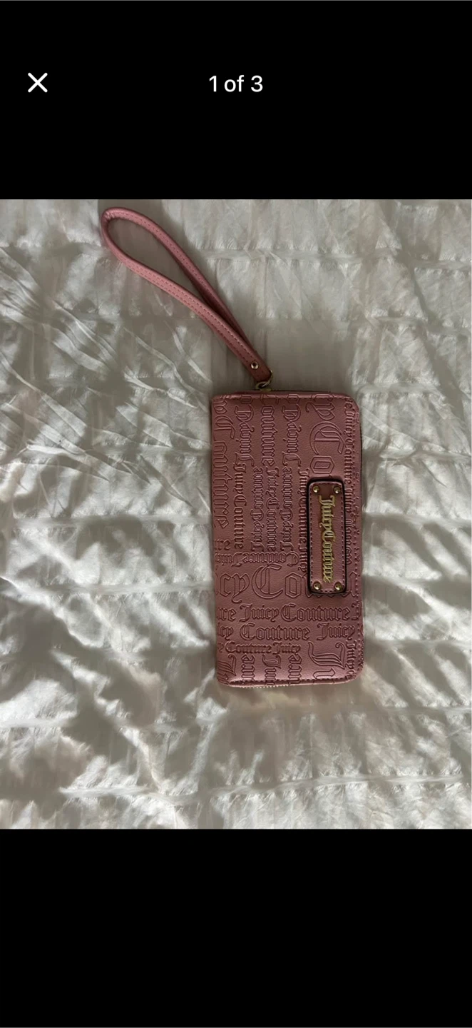 Juicy Couture Pink Wristlet Wallet - photo 2