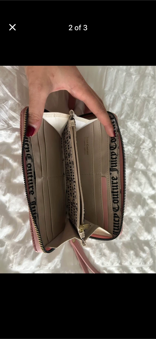 Juicy Couture Pink Wristlet Wallet - photo 3