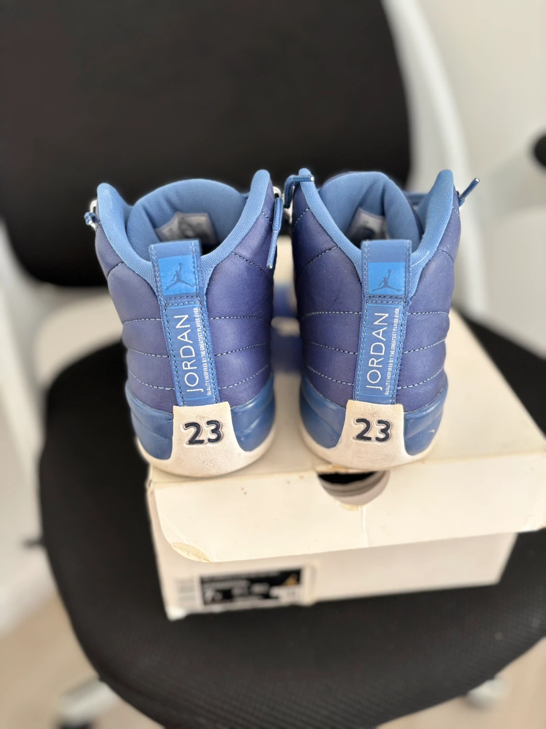 Air Jordan 12 Retro SE GS 'French Blue' Sneakers Size 7Y - photo 2