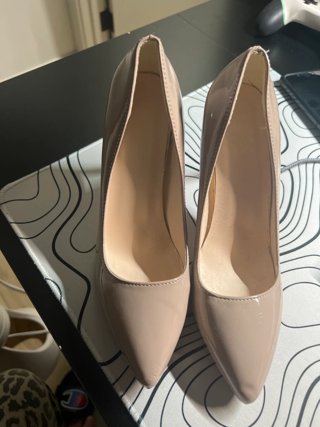 Patent Nude High Heels 🏆 - photo 3